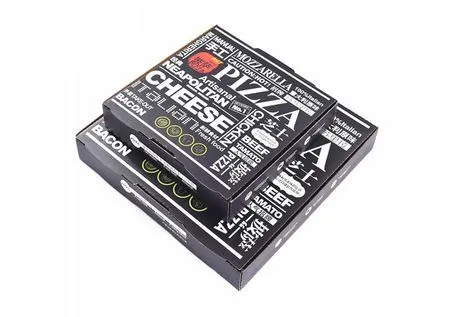 Sealing Performance Customized Cardboard Pizza Box for Takeaway Fast Food