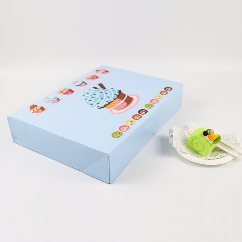6inch Eco Friendly Customized Churros Fritters Sauce DIP Tray Box Cake Donuts Sushi Brownie Cookiespacking Box with Inserts