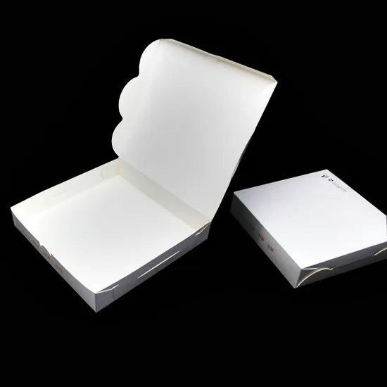 Wholesale Customized Degradable Food Grade Takeaway Disposable Printing Kraft Corrugated Cardboard Paper Pizza Packing Box