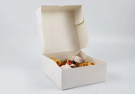 Fashionable Sturdy and Firm Waterproof Paper Cake Box for Store Anniversary Promotion