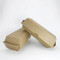 6inch Wholesale Custom Cardboard Kraft Paper Square Clamshell Packaging Hamburger Box