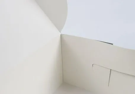 Easy to Carry Reusable Customized Triangle Cake Paper Box for Amusement Park