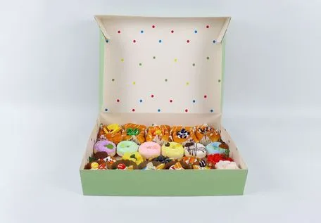 Multi-Layer Structure Thickened Customized Cake Gift Box for Company Annual Meeting