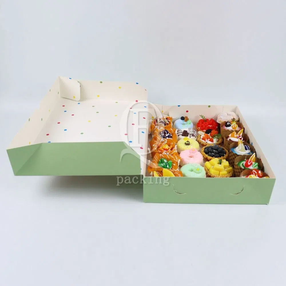 8inch Custom Package Printed Cheese Cake Box, Cake Carrying Box, Birthday Cake Packaging Box