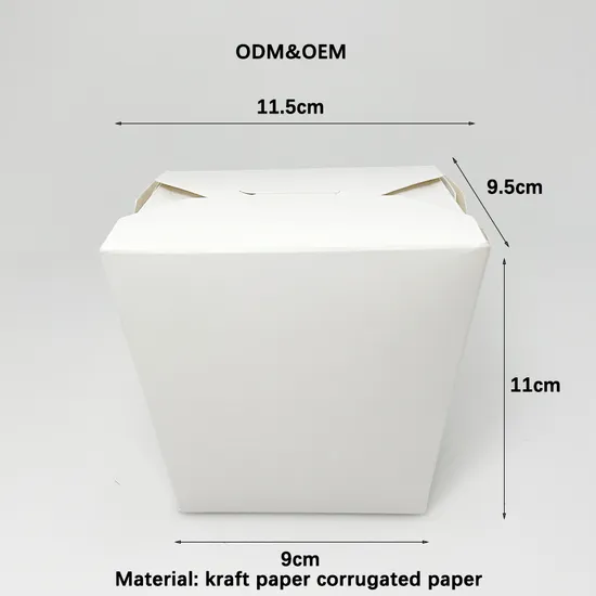 Wholesale Eco-Friendly Disposable Customized Logo Takeaway Sushi Fried Chicken Chip Burger Snack Meal Food Grade Packaging Kraft Cardboard Paper Food Box