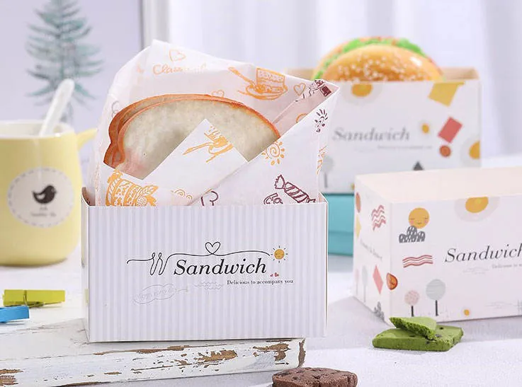 Wholesale Customized Food Grade Cookies Chocolate Desert Donut Cupcake Biscuit Macaron Bakery Pies Sweet Food Cardboard Paper Packaging Box with Clear Window