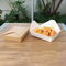 Custom Customized Paper Box Disposable Kraft Paper Food Box Lunch Paper Box Withwindow Kraft Paper Box Packaging Box