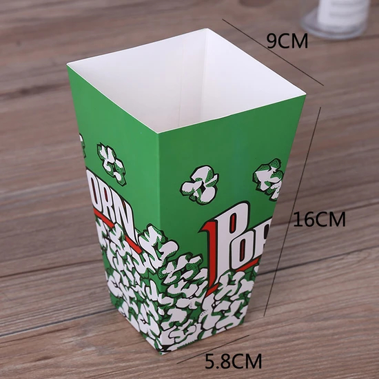 Factory Customized Food Grade Disposable Paper Cone Shape Fried Chips Chicken Wing Nugget Potato Stick Fast Food Meal Egg Waffle Packaging Paper Snack Box