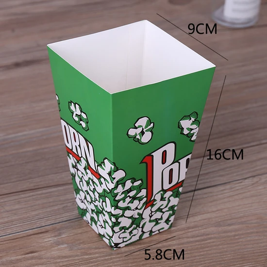 Factory Customized Food Grade Disposable Paper Cone Shape Fried Chips Chicken Wing Nugget Potato Stick Fast Food Meal Egg Waffle Packaging Paper Snack Box