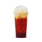 Cheap Wholesale Eco-Friendly Disposable Custom Juice Cup Plastic Storage Packaging Bubble Milk Tea Juice Disposable Clear Plastic Cold Drink Cup with Lid