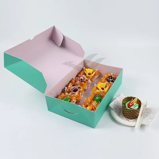Custom High Quality Party Cardboard Cake Packaging Box Candy Tall Cake Box