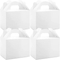 Folding Window Drawer Packaging Kraft Paper Gift Box Tea Dessert Food Biscuit Cookies Bread Pizza Pie Cake Box