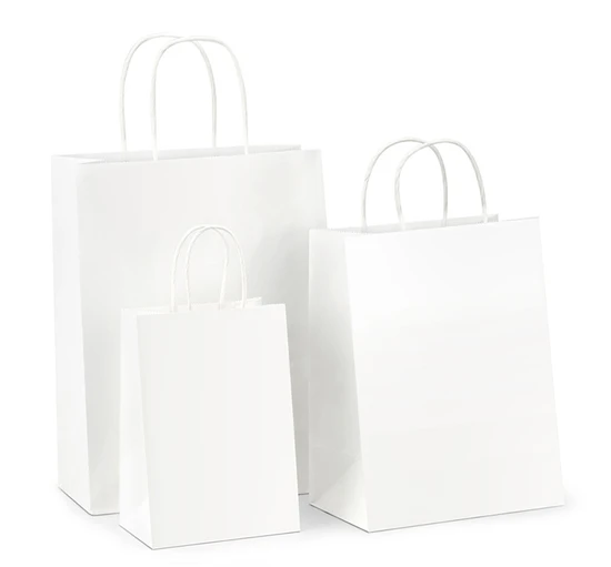 Wholesale Custom Printing Luxury Personalized Beautiful Degradable Eco-Friendly Packaging Shopping Gift Kraft Cardboard Food Packaging Paper Bag with Handle