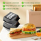 Factory Wholesale Biodegradable Food Grade Disposable Takeaway Lunch Fries Hamburger Box Packaging Custom Print Logo Delivery Cardboard Paper Burger Box
