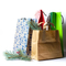 Custom Luxury Printed Colorful Packaging Cardboard Perfume Packaging Shoes Clothing Shopping Paper Bag