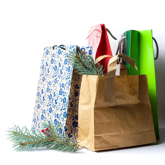 Custom Luxury Printed Colorful Packaging Cardboard Perfume Packaging Shoes Clothing Shopping Paper Bag