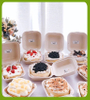 Factory Wholesale Custom Printing Biodegradable Food Grade Disposable Takeaway Lunch Fries Hamburger Packaging Packing Bagasse Burger Box