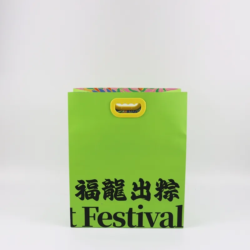 Factory Wholesale Custom Printing Logo Luxury Personalized Degradable Recyclable Shopping Gift Food Cosmetic Arts Crafts Packaging Kraft Cardboard Paper Bag