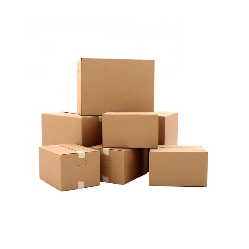 Custom Large Size Corrugated Paper Brown Moving Corrugated Carton Shipping Boxes
