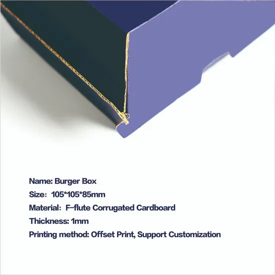 Custom Fast Food Branded Packaging Printing Logo Sandwich Popcorn Paper Fried Chickenhamburger Burger Box