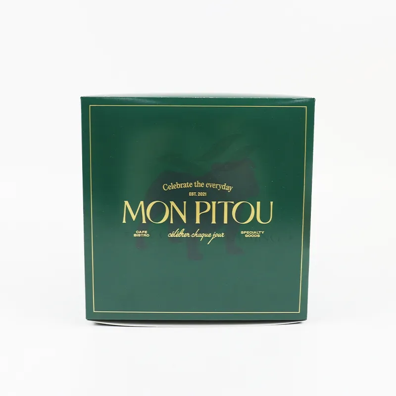 Factory Wholesale Affordable Personalized Luxury Customized Printed Logo Size Food Grade Disposable Packaging Macaron Cake Doughnut Sweet Cardboard Box