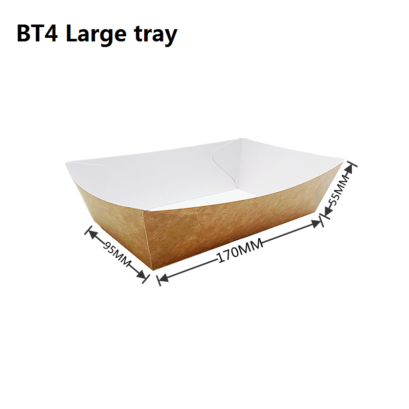High Quality Christmas Gift Packing Hamper Customized Paper Box Tray Food Packaging Cardboard Tray Box