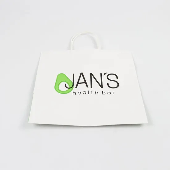 Factory Cheap Wholesale Custom Print Luxury Personalized Degradable Recyclable Shopping Gift Food Cosmetic Packaging Kraft Cardboard Paper Bag