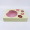 Factory Direct Sale Cheap Personalized Luxury Transparent Window Customized Printed Food Grade Disposable Packaging Macaron Cake Doughnut Sweet Cardboard Box