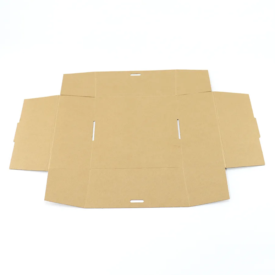 Factory Hot Sale Kraft Paper Cake Box with Window Birthday Cake Packing Box