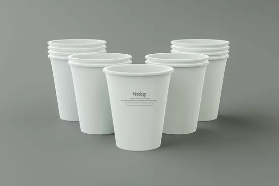 Factory Direct Selling Cheap Single Wall Paper Cups Biodegradable Cup