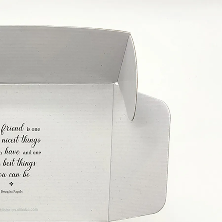 Waterproof and Oilproof Gift Box Packaging Biodegradable Thickened Cowhide Packaging Box
