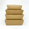Bio-Degradable Custom Portable Kraft Paper Take Away Food Packing Box Fried Chicken Boxes