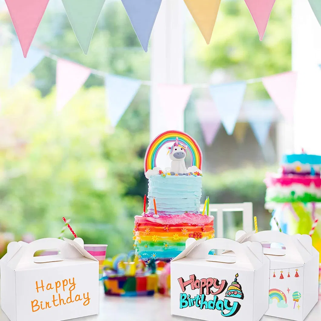 Cake Paper Packaging Muffin Bakery Swiss Roll Dessert Sweet Pastry Cupcake Box