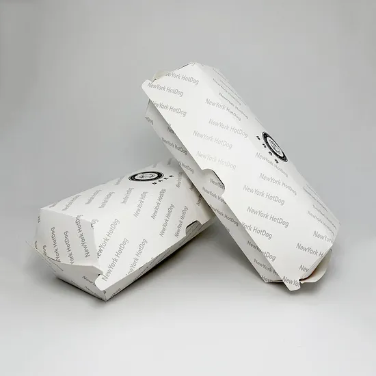 Factory Price Biodegradable Hamburger Boxes Snack Box Chips Custom Print Food Packing Box