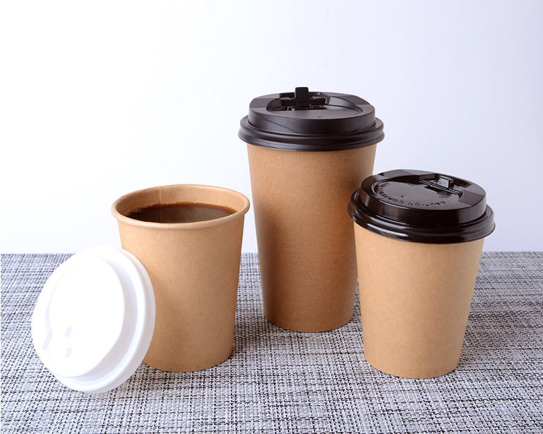 Custom Printed Disposable Coffee Cups Coffee Hot Drink Paper Cup Milk Tea Paper Cup