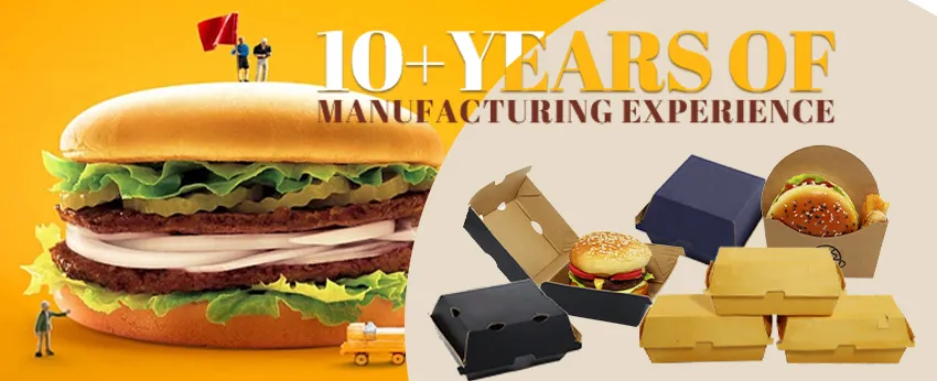 Customized Food Grade Paper Packaging Fried Chicken Box