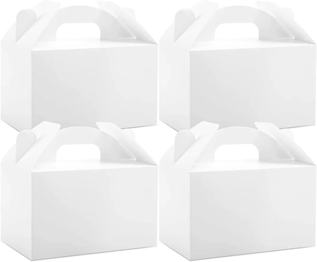 Hot Sale White Cardboard Paper Cake Box Biodegradable Packaging Mini Cake Box