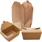 Wholesale Recyclable Fried Chicken Grease-Proof Custom Logo Design Food Grade Paper Boxes for Food Packaging