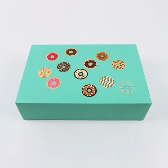 Colorful Donut Boxes for Kids Parties Featuring Mochi Donuts and Cookies