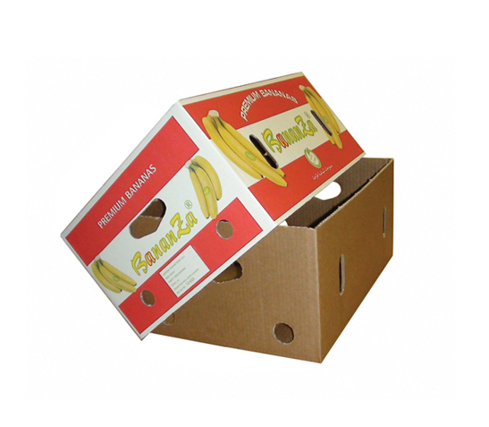 Biodegradable Corrugated Shipping Box Apple Fruit Paper Packing Box