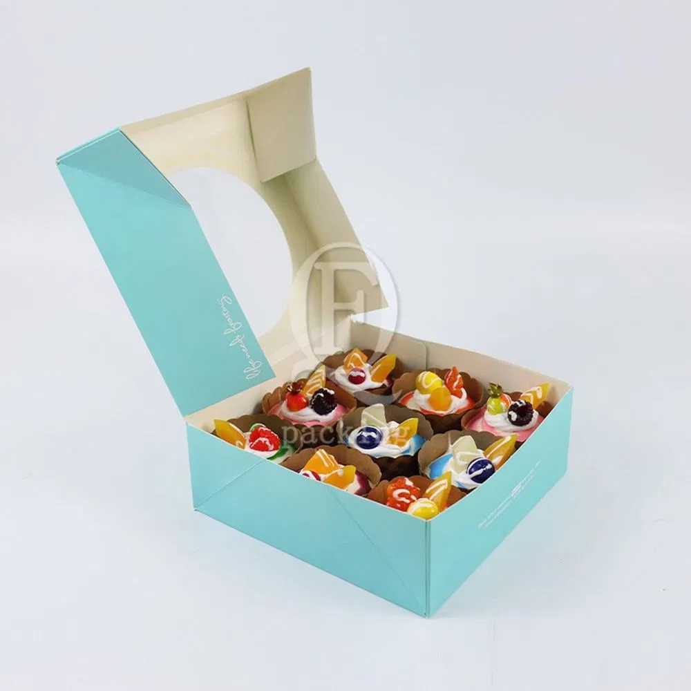 Fancy Design UV Protection Customized Pineapple Cake Packaging Box for Parent-Child Activity