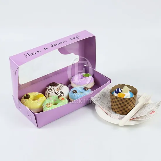 Multi-Layer Structure Simple Customized Packaging Custom Cake Boxes for Parent-Child Activity