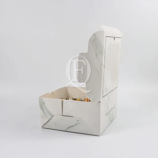 Exquisite Craftsmanship Anti-Static Design Customized Cake Carrying Box for School Event