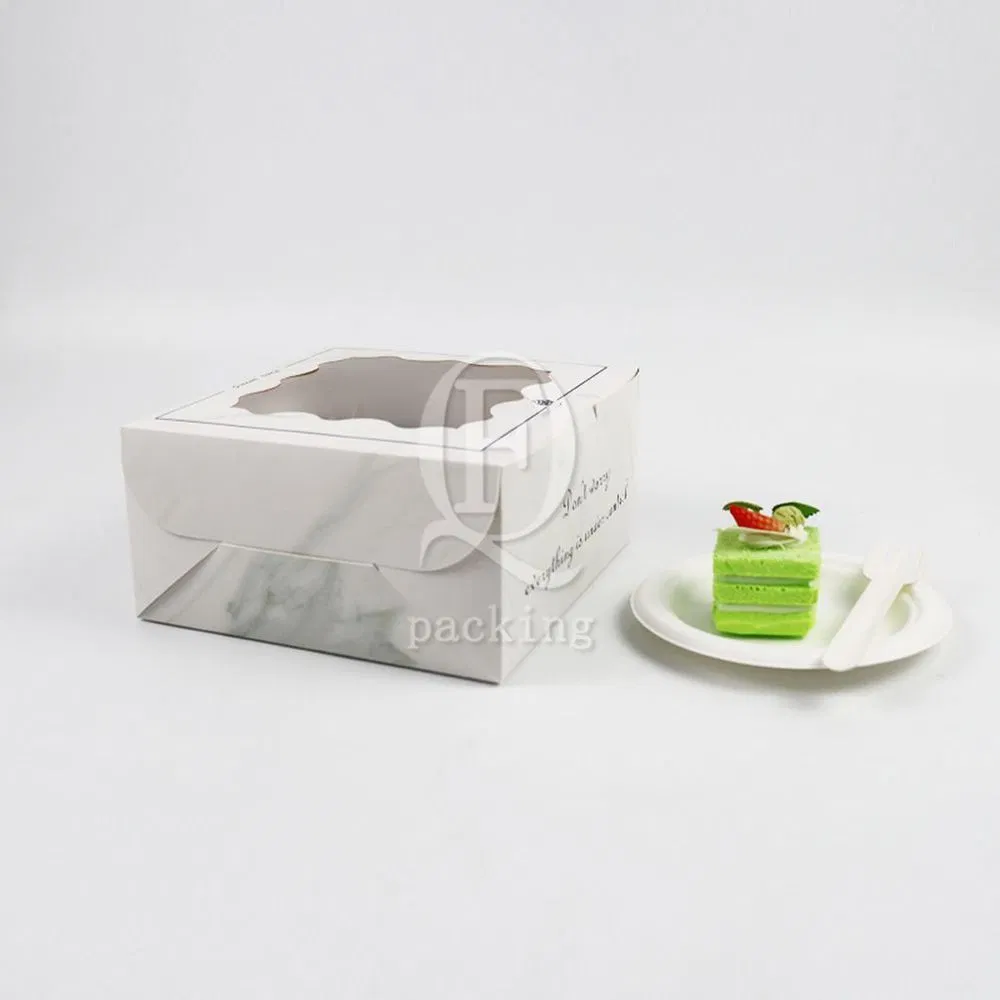 Moisture-Proof Compression-Resistant Customized Custom Printed Cheese Cake Box for Social Dance