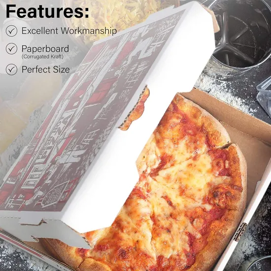 Wholesale Factory Price Cheap Pizza Boxes Pizza Boxes with Logo Corrugated Box Delivery Pizza Box