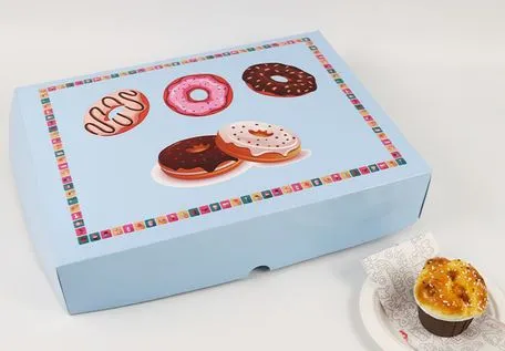 Exquisite Craftsmanship Deodorant Customized Cake Food Packaging Boxes for Club Celebration