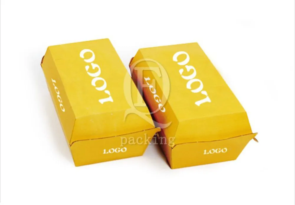 Waterproof Anti-Slip Design Customized Burger Box for Parties or Gatherings