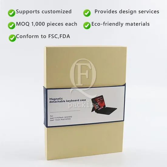 Lightweight Foldable Customized Paper Print Gift Box for Chemical Product Packaging