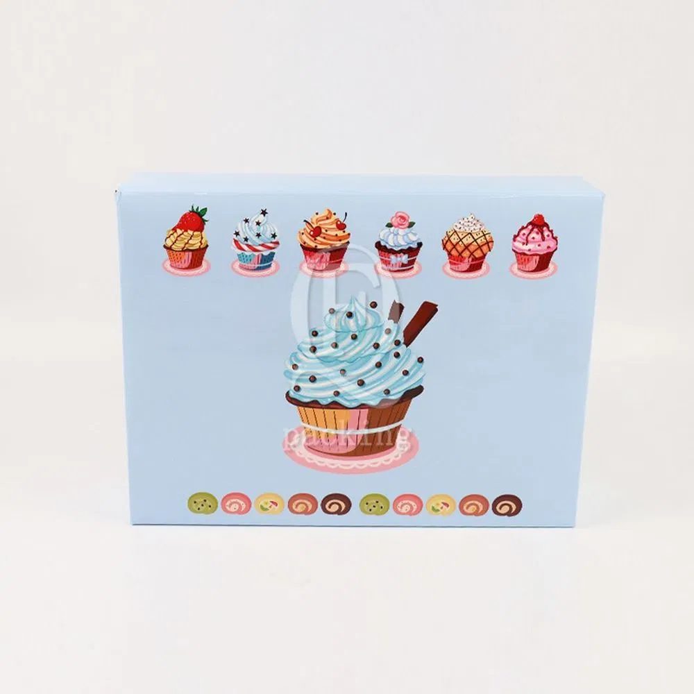 Quality Assurance Prevent Deformation Customized Paper Cake Boxes for Gift Giving