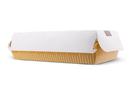 Various Colors Pressure-Resistant Customized Hamburger Burger Packaging Box for Parties or Gatherings